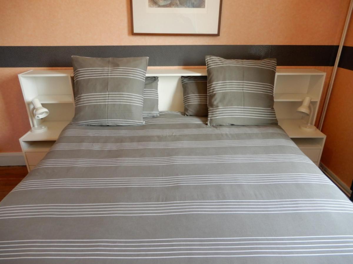 Appartement avec grand balcon et vue à 300 m plage, lit Queen Size Mers-les-Bains Exterior foto